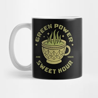 Green Power Sweet Hour Matcha Tea Gift Mug